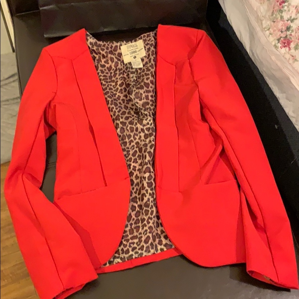 Red blazer